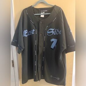 Vintage Snoop Dogg 213 Y2K East Side 7 Baseball Jersey Size 2XL